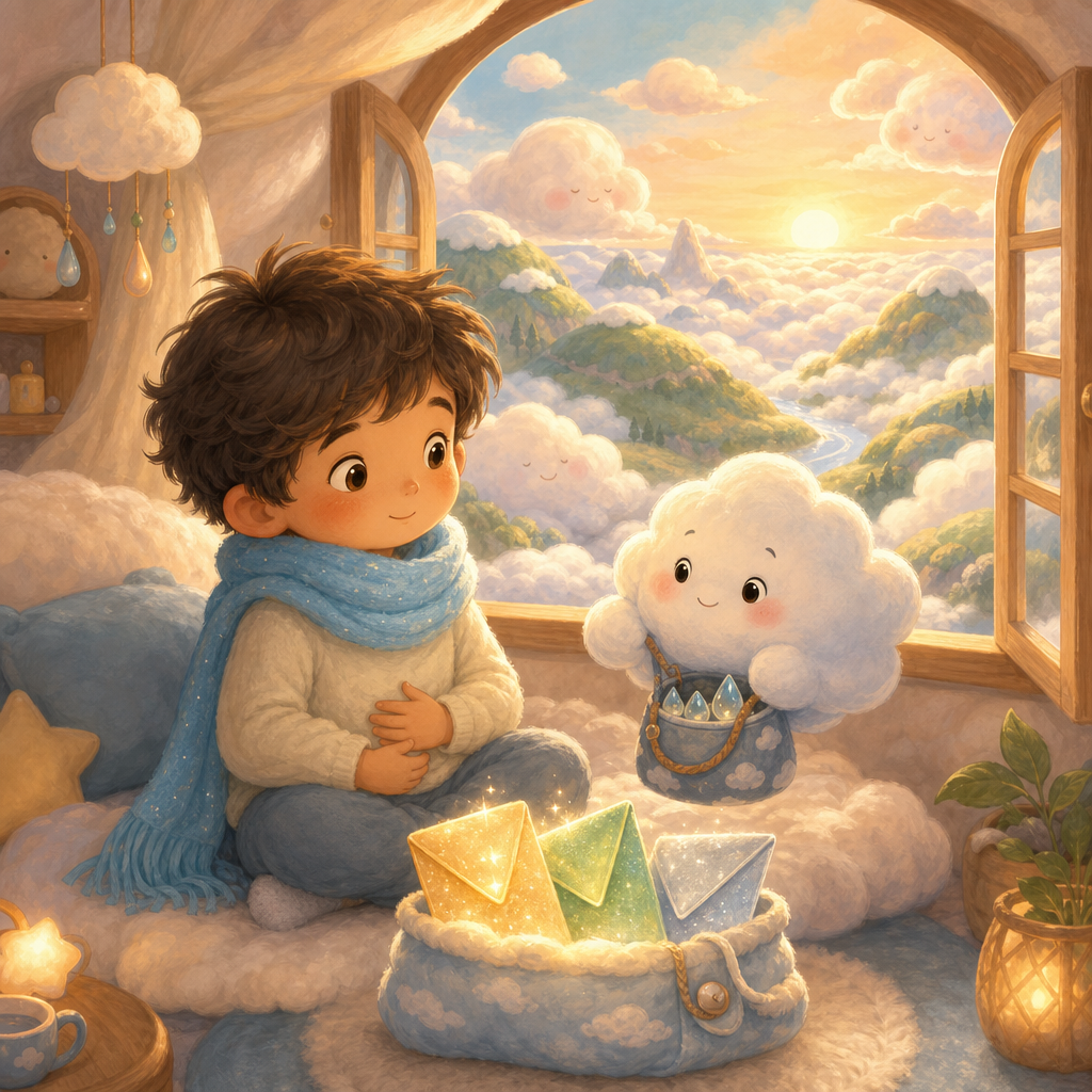 Cover: Wolkenpost für Nino